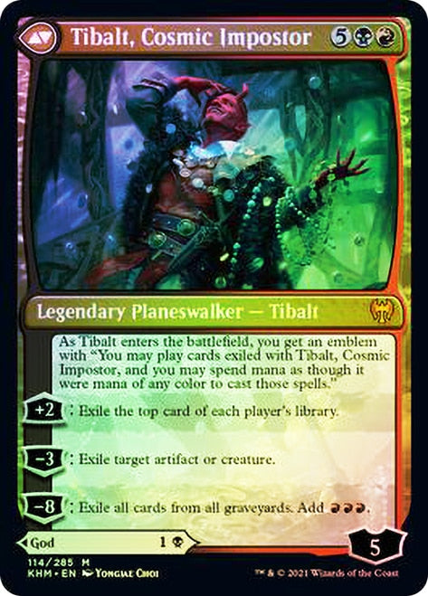 Valki, God of Lies (PRE-114) - Kaldheim Promos Foil