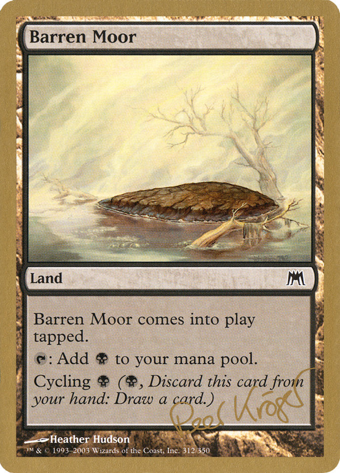 Barren Moor (Peer Kroger) [World Championship Decks 2003] | The CG Realm