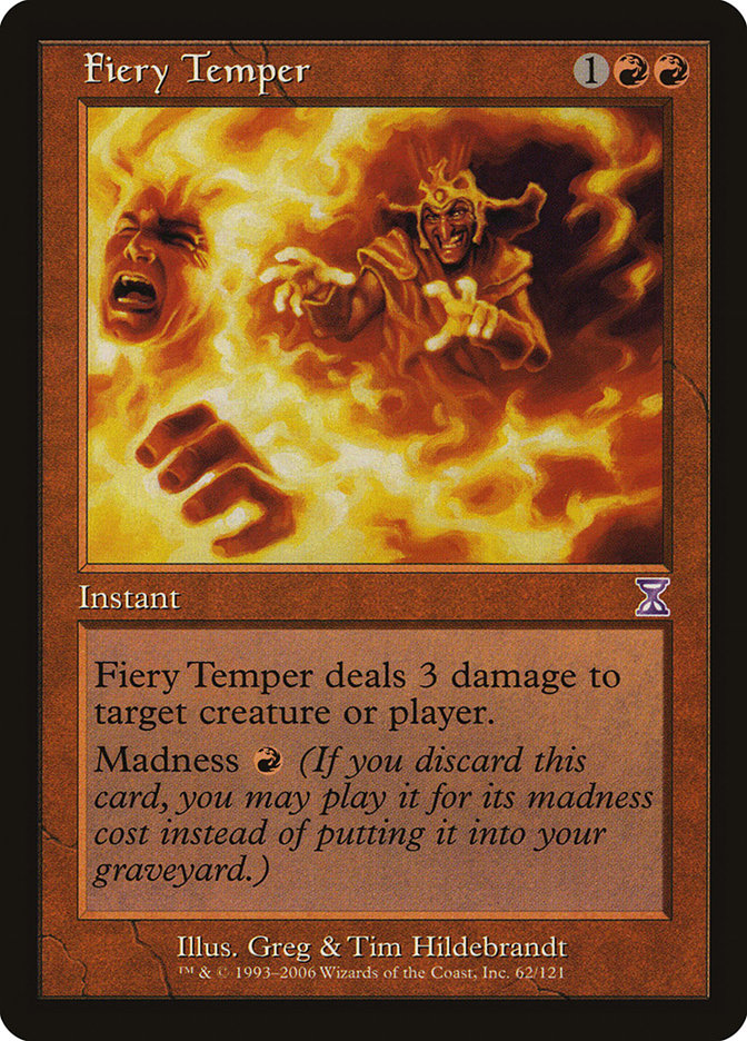 Fiery Temper [Time Spiral Timeshifted] | The CG Realm