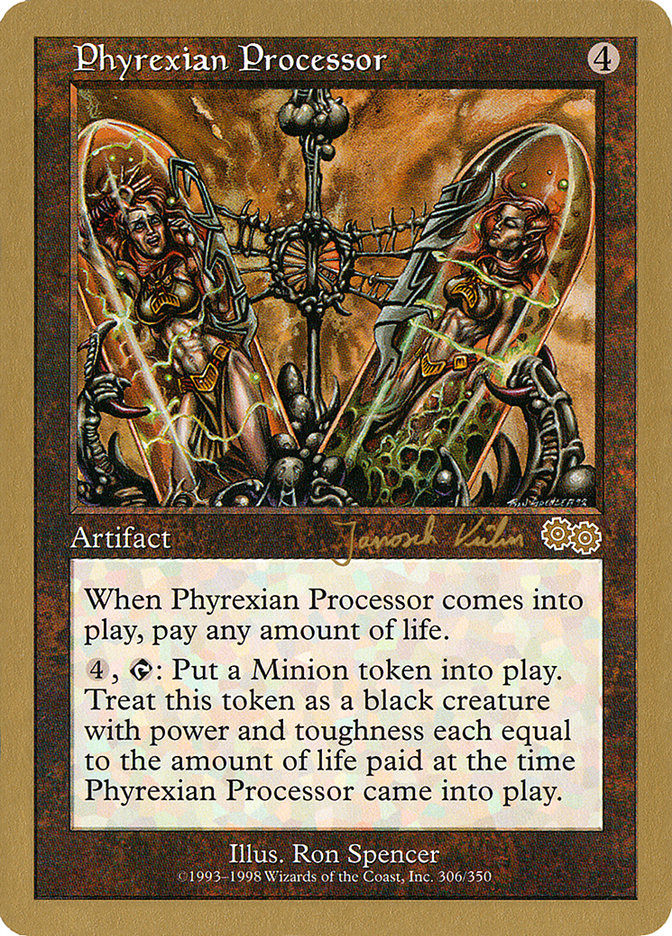Phyrexian Processor (Janosch Kuhn) [World Championship Decks 2000] | The CG Realm
