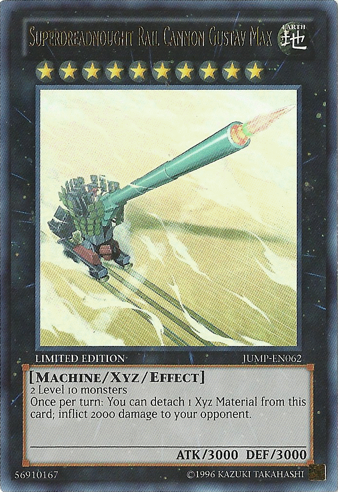 Superdreadnought Rail Cannon Gustav Max [JUMP-EN062] Ultra Rare | The CG Realm