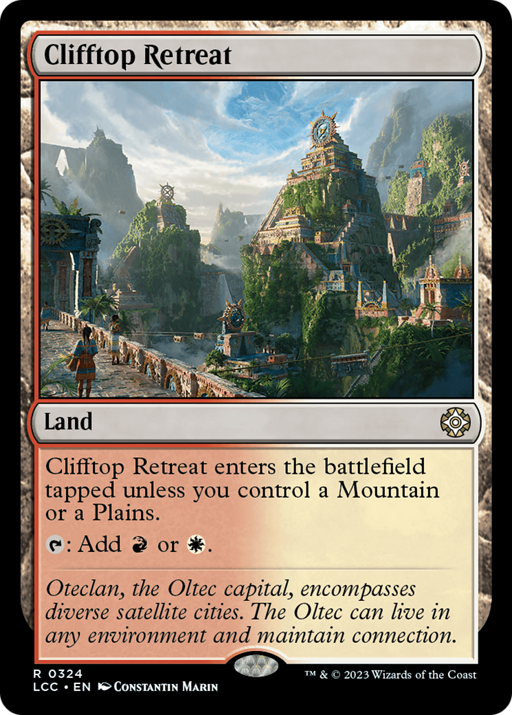 Clifftop Retreat [The Lost Caverns of Ixalan Commander] | The CG Realm