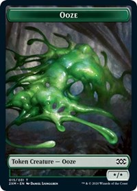 Ooze // Tuktuk the Returned Double-Sided Token [Double Masters Tokens] | The CG Realm