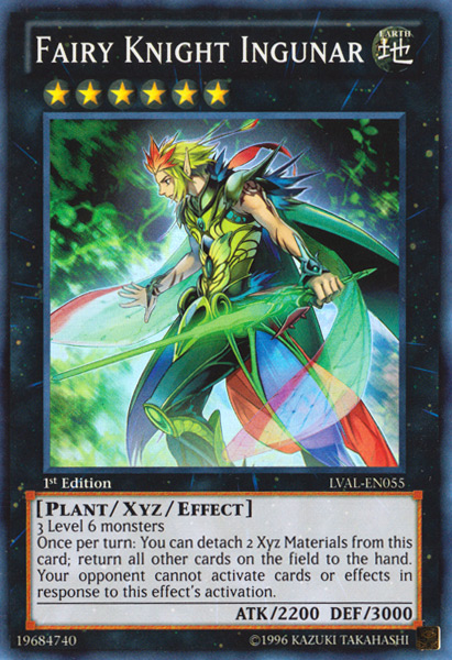 Fairy Knight Ingunar [LVAL-EN055] Super Rare | The CG Realm