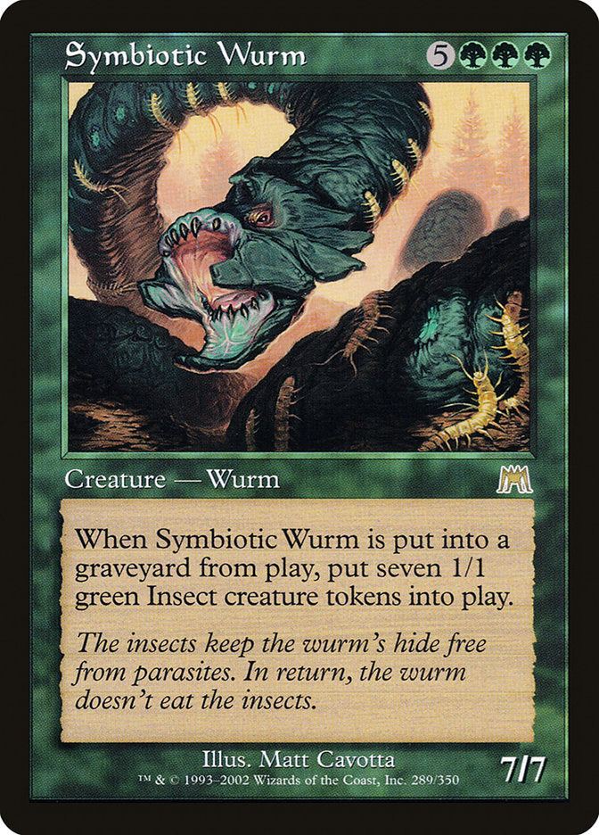 Symbiotic Wurm [Onslaught] | The CG Realm
