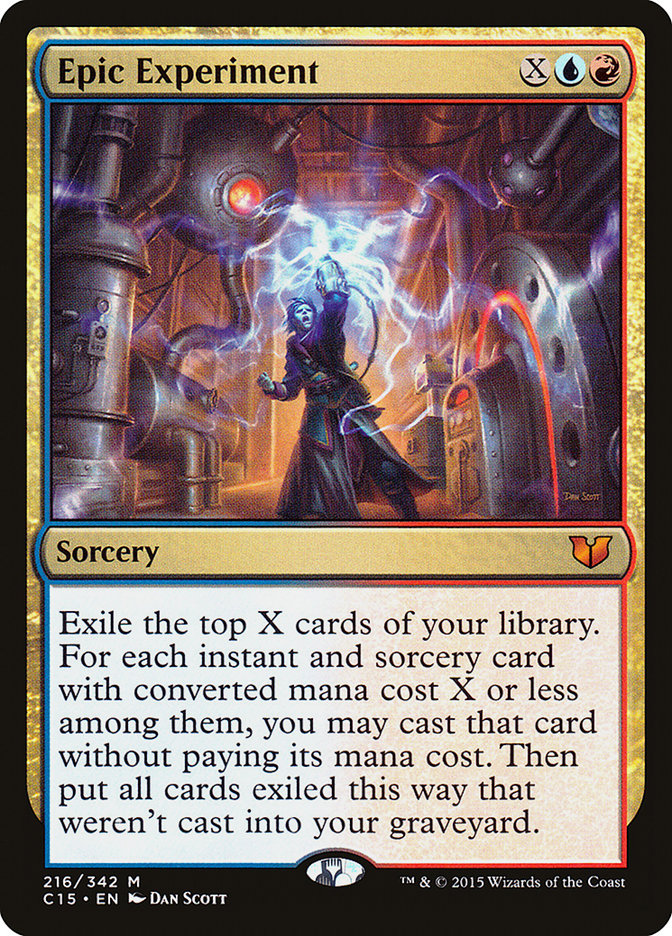 Epic Experiment [Commander 2015] | The CG Realm