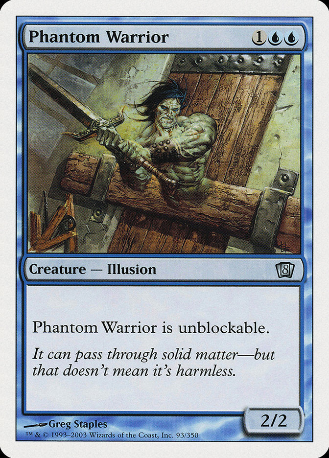 Phantom Warrior [Eighth Edition] | The CG Realm