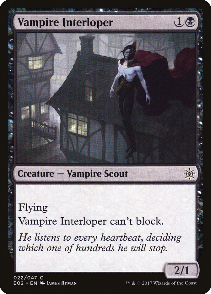 Vampire Interloper [Explorers of Ixalan] | The CG Realm