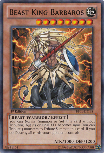 Beast King Barbaros [BP01-EN148] Common | The CG Realm