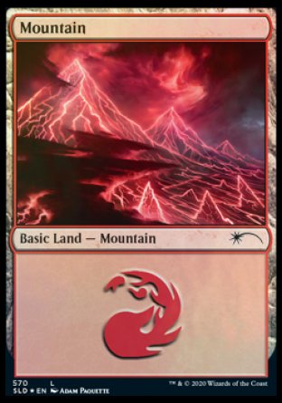 Mountain (Lightning) (570) [Secret Lair Drop Promos] | The CG Realm