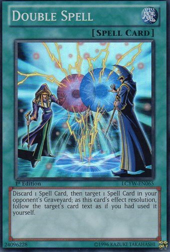 Double Spell [LCYW-EN065] Super Rare | The CG Realm