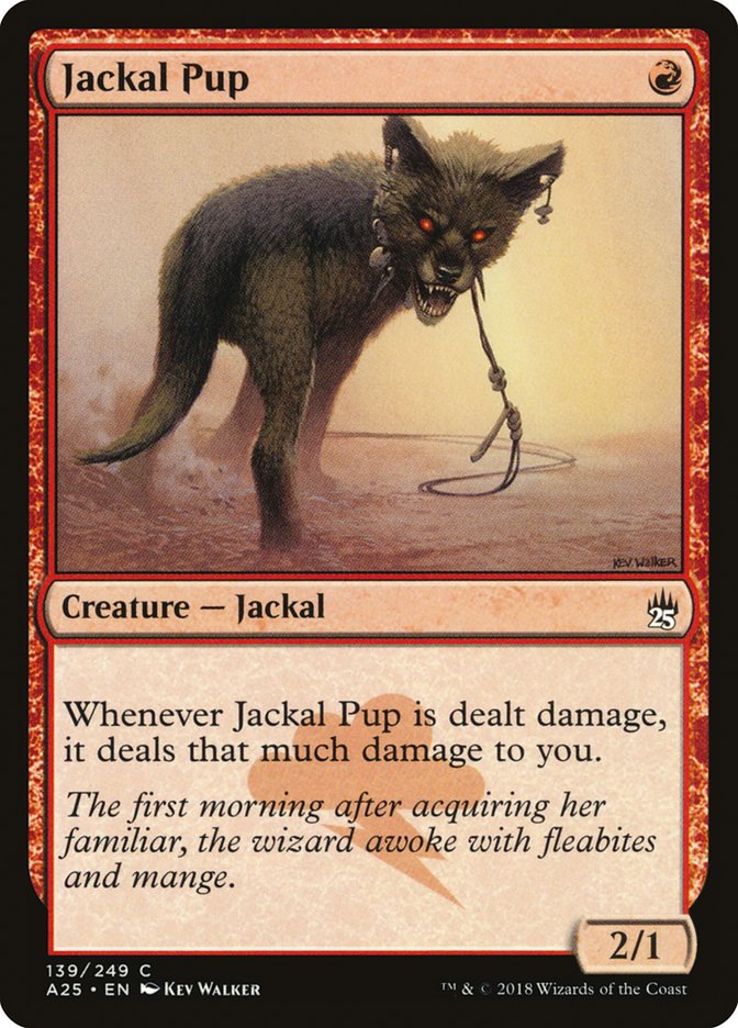Jackal Pup [Masters 25] | The CG Realm