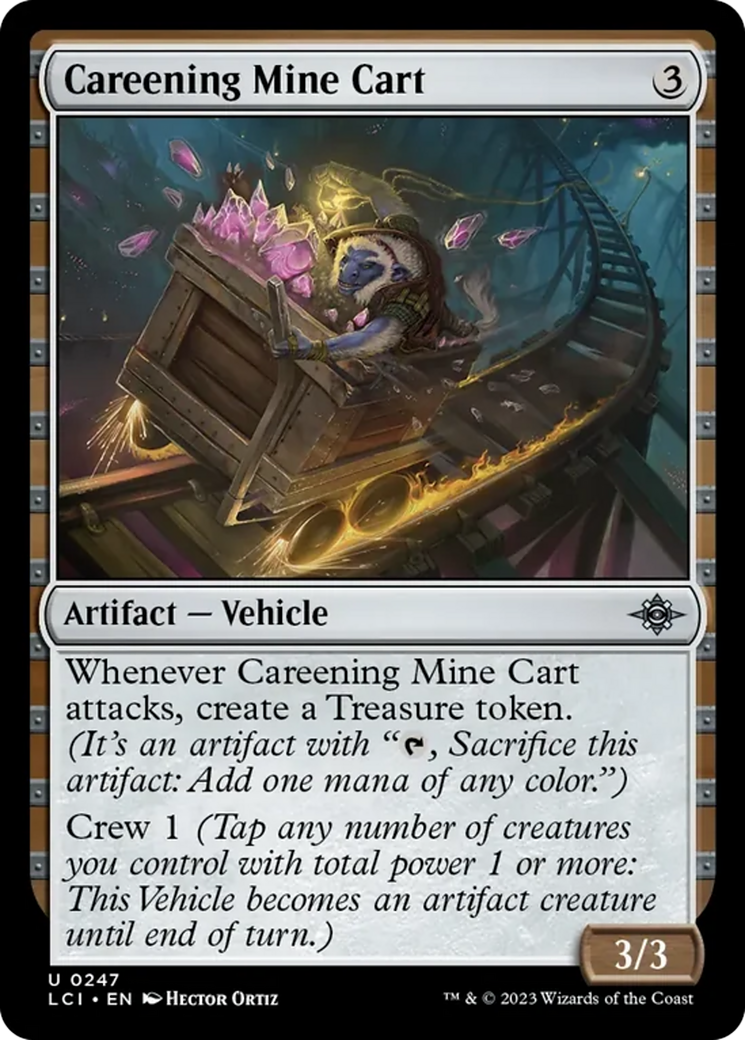 Careening Mine Cart [The Lost Caverns of Ixalan] | The CG Realm