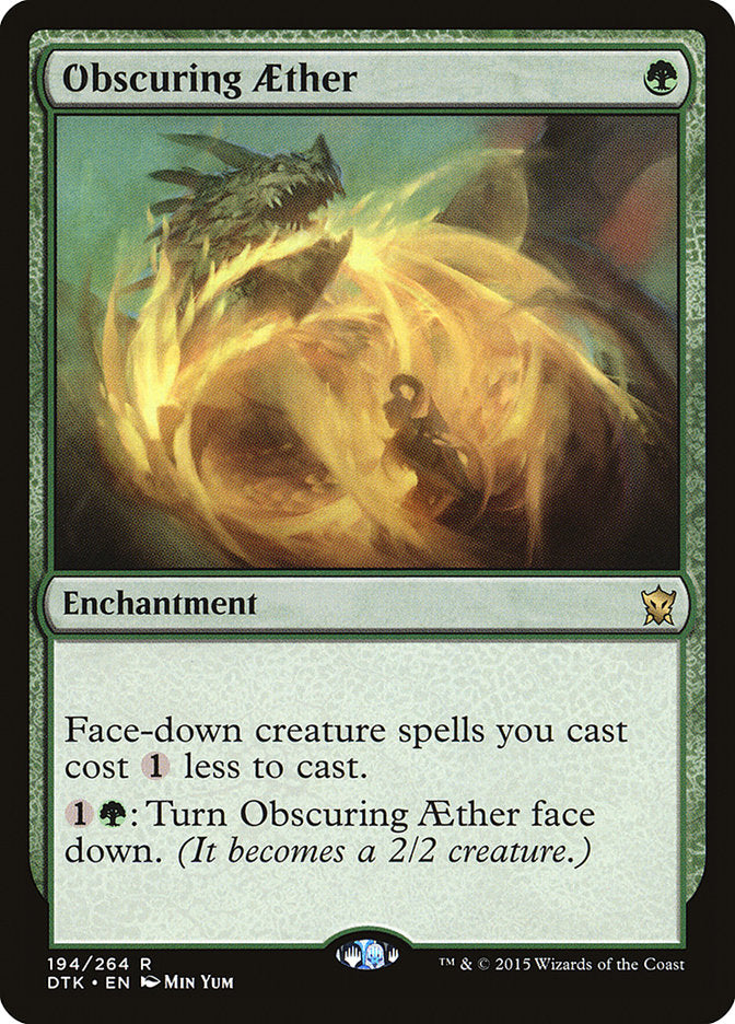 Obscuring Aether [Dragons of Tarkir] | The CG Realm