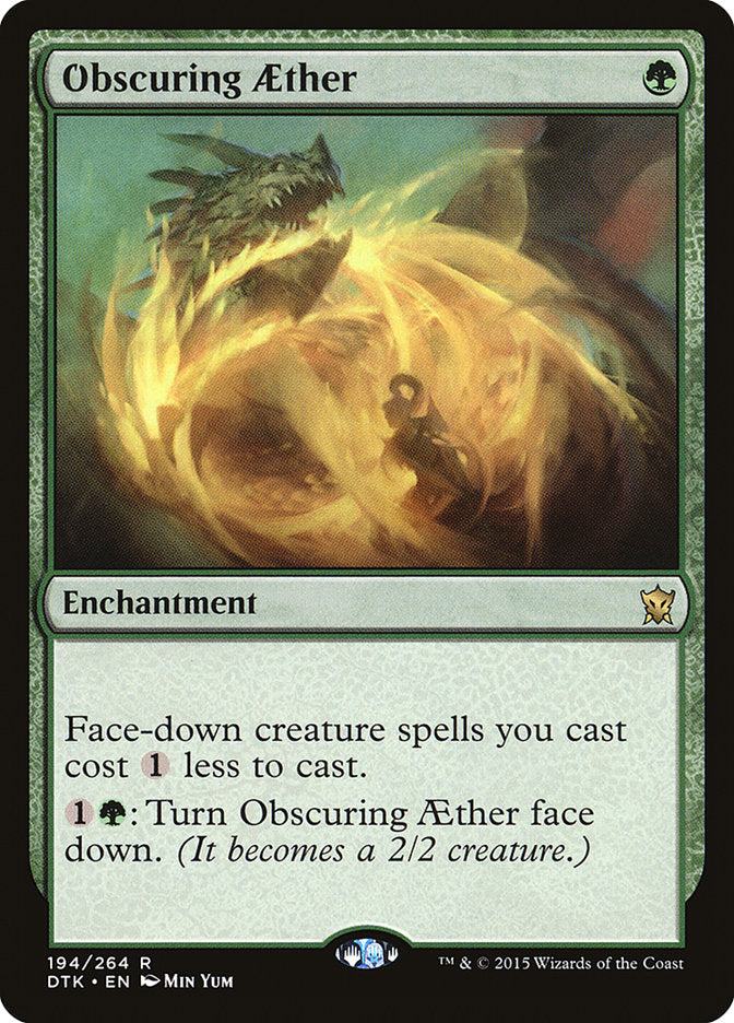 Obscuring Aether [Dragons of Tarkir] | The CG Realm