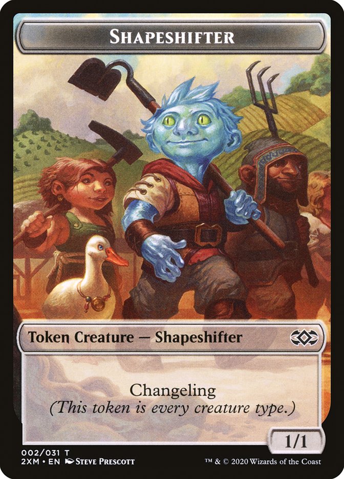 Shapeshifter Token [Double Masters Tokens] | The CG Realm