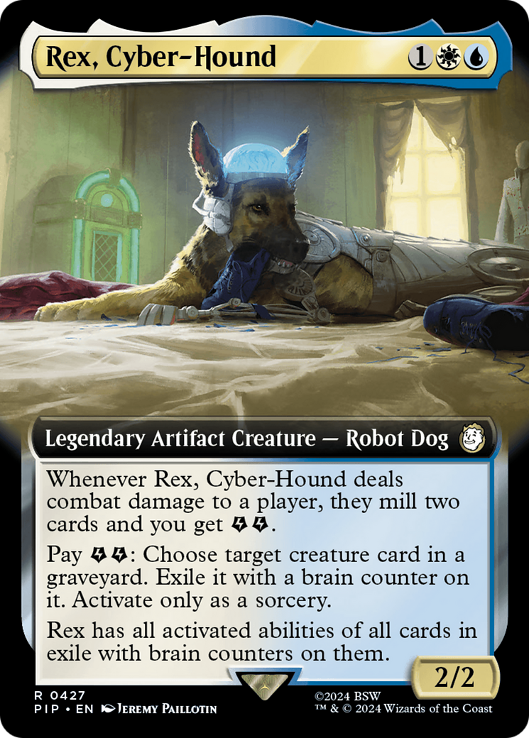 Rex, Cyber-Hound (Extended Art) [Fallout] | The CG Realm