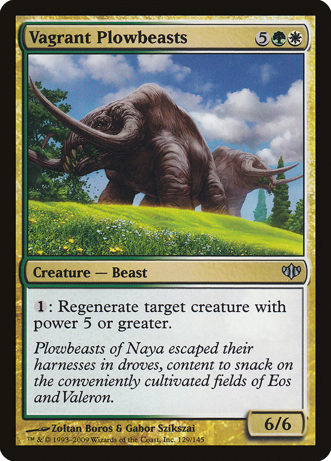 Vagrant Plowbeasts [Conflux] | The CG Realm