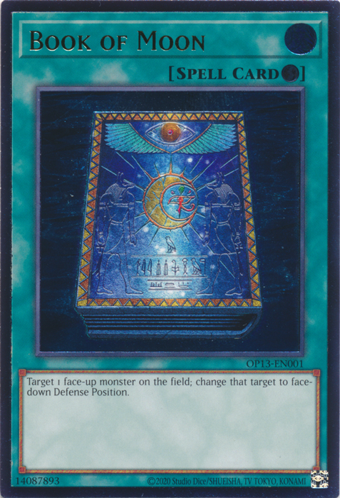 Book of Moon [OP13-EN001] Ultimate Rare | The CG Realm