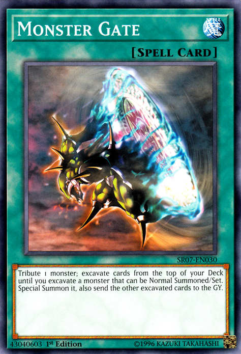 Monster Gate [SR07-EN030] Common | The CG Realm