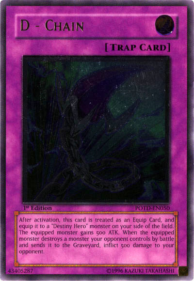 D - Chain [POTD-EN050] Ultimate Rare | The CG Realm
