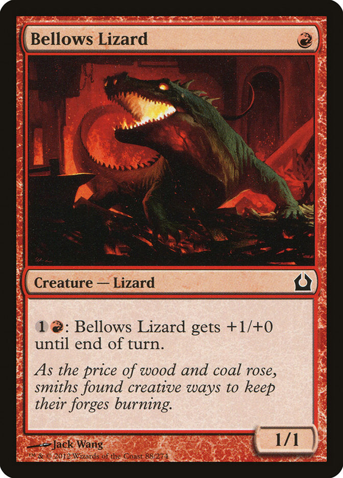 Bellows Lizard [Return to Ravnica] | The CG Realm