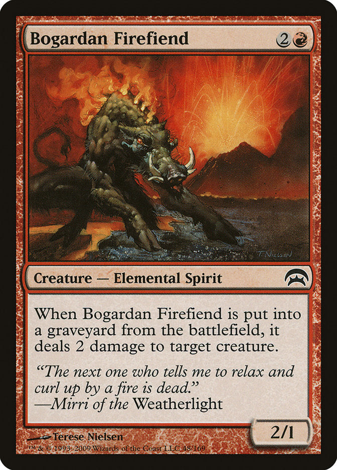 Bogardan Firefiend [Planechase] | The CG Realm