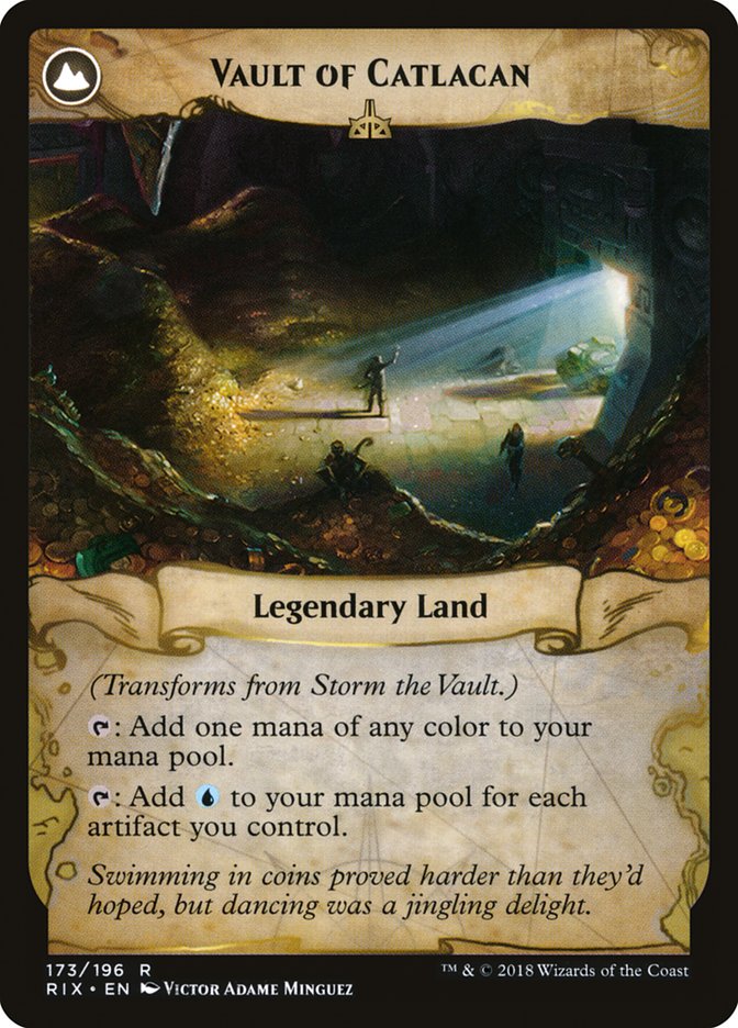 Storm the Vault (RIX-173) - Rivals of Ixalan: (compasslanddfc)