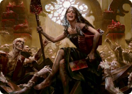 Gisa, Glorious Resurrector Art Card [Innistrad: Midnight Hunt Art Series] | The CG Realm