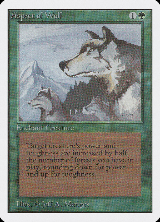 Aspect of Wolf [Unlimited Edition] | The CG Realm