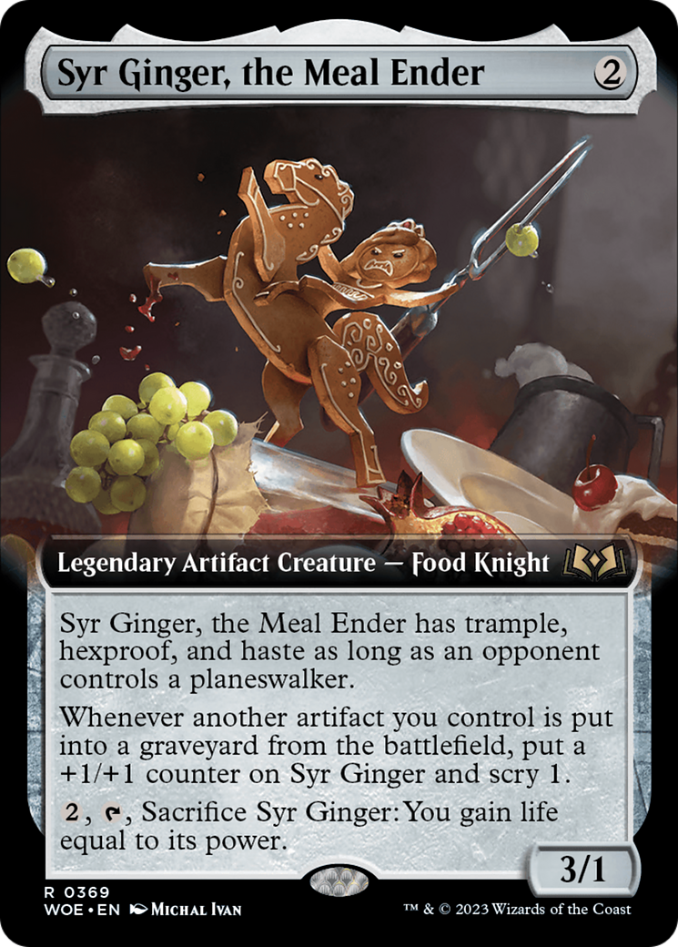 Syr Ginger, the Meal Ender (Extended Art) [Wilds of Eldraine] | The CG Realm
