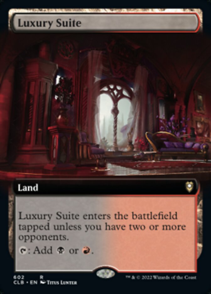 Luxury Suite (Extended Art) [Commander Legends: Battle for Baldur's Gate] | The CG Realm