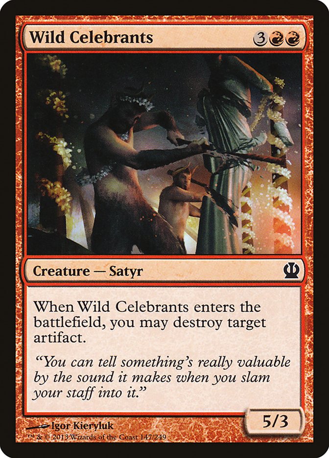 Wild Celebrants [Theros] | The CG Realm