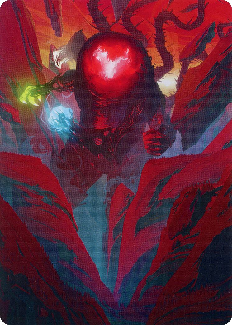 Omnath, Locus of All Art Card (62) [March of the Machine Art Series] | The CG Realm