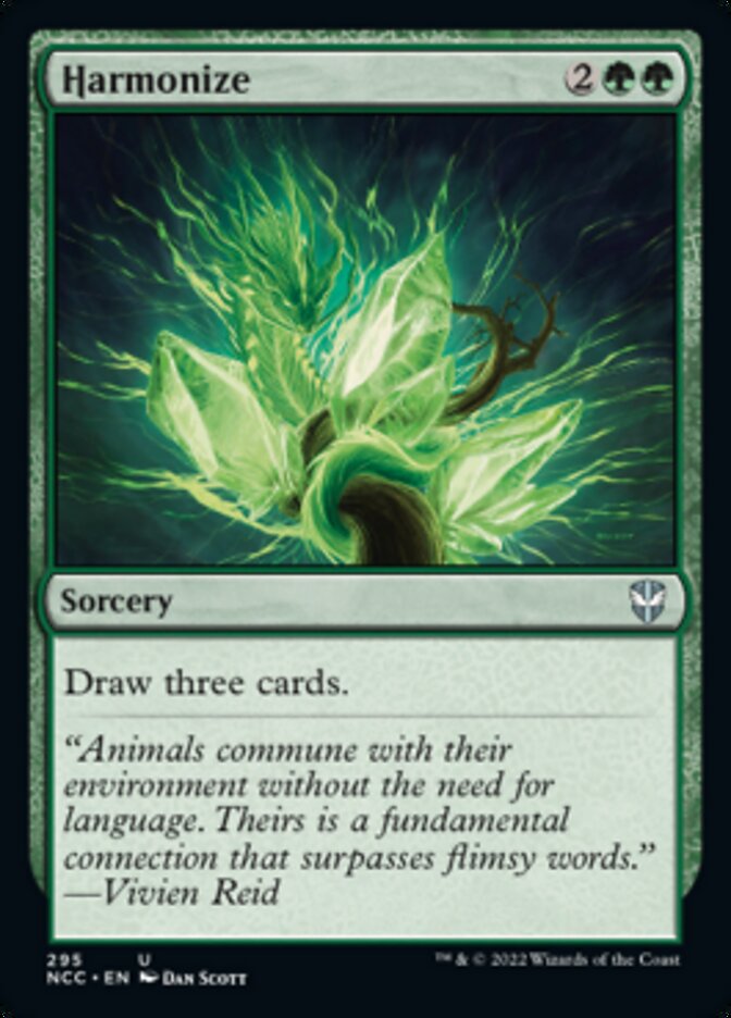 Harmonize [Streets of New Capenna Commander] | The CG Realm