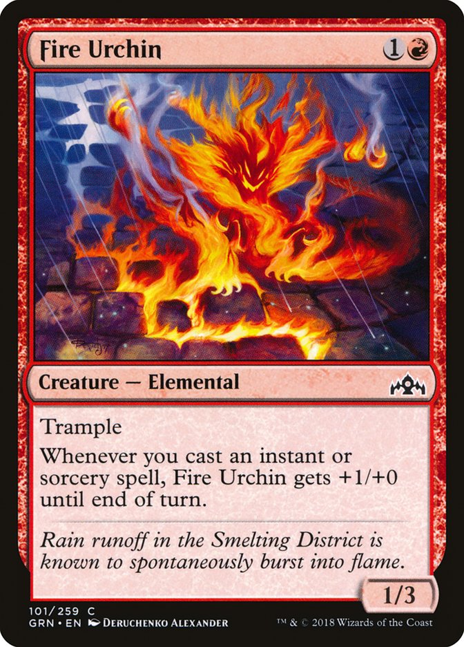 Fire Urchin [Guilds of Ravnica] | The CG Realm