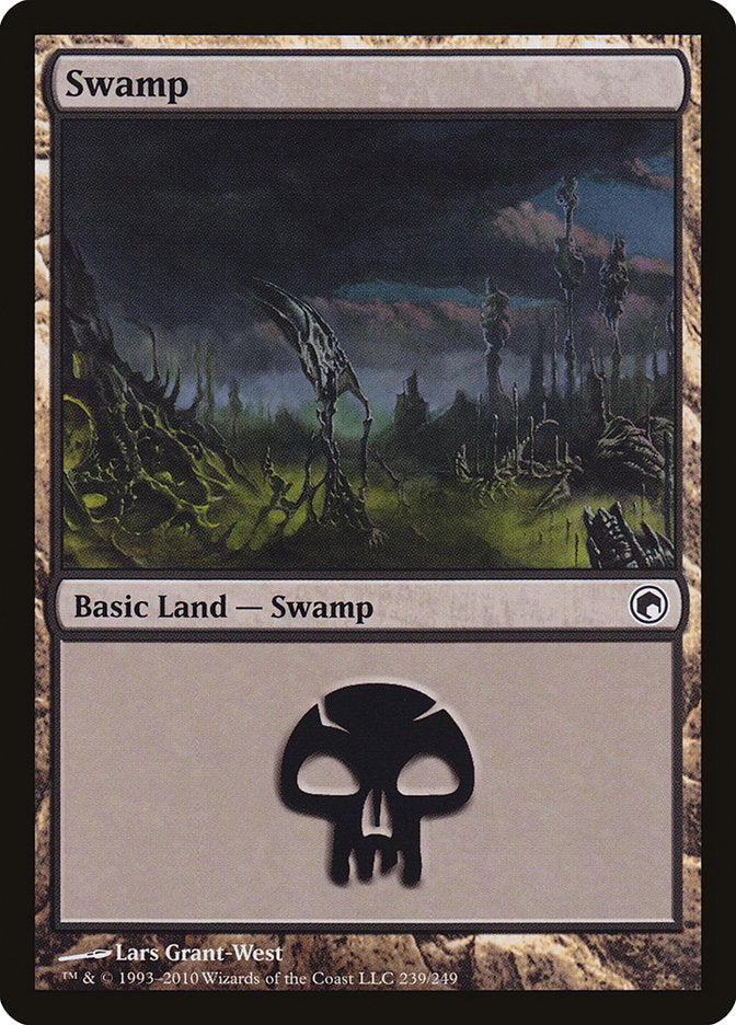 Swamp (239) [Scars of Mirrodin] | The CG Realm