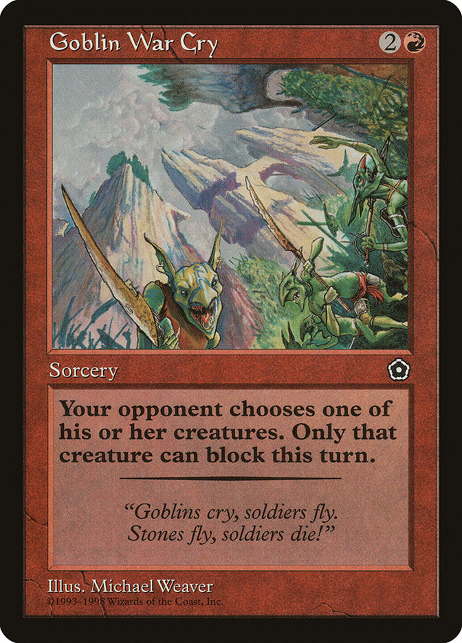 Goblin War Cry [Portal Second Age] | The CG Realm