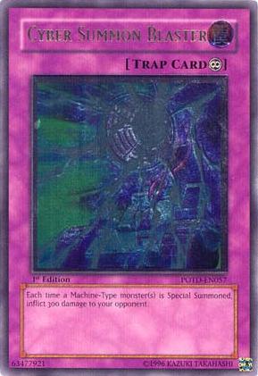 Cyber Summon Blaster [POTD-EN057] Ultimate Rare | The CG Realm