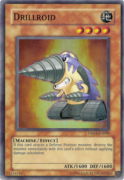 Drillroid [DR04-EN009] Super Rare | The CG Realm
