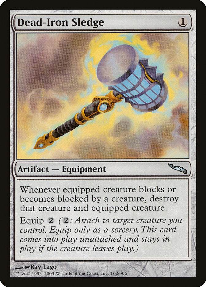 Dead-Iron Sledge [Mirrodin] | The CG Realm