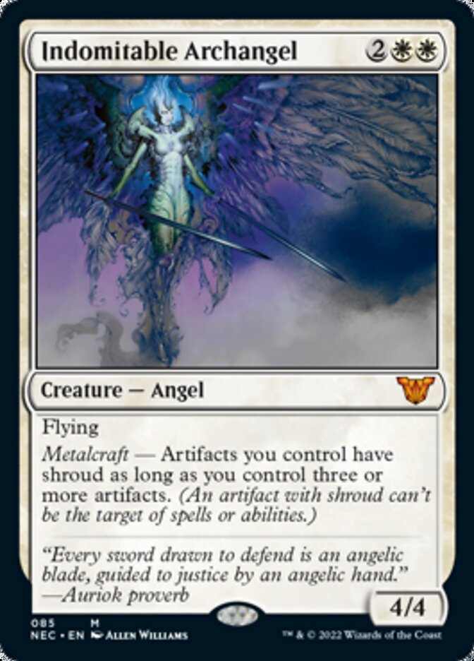 Indomitable Archangel [Kamigawa: Neon Dynasty Commander] | The CG Realm