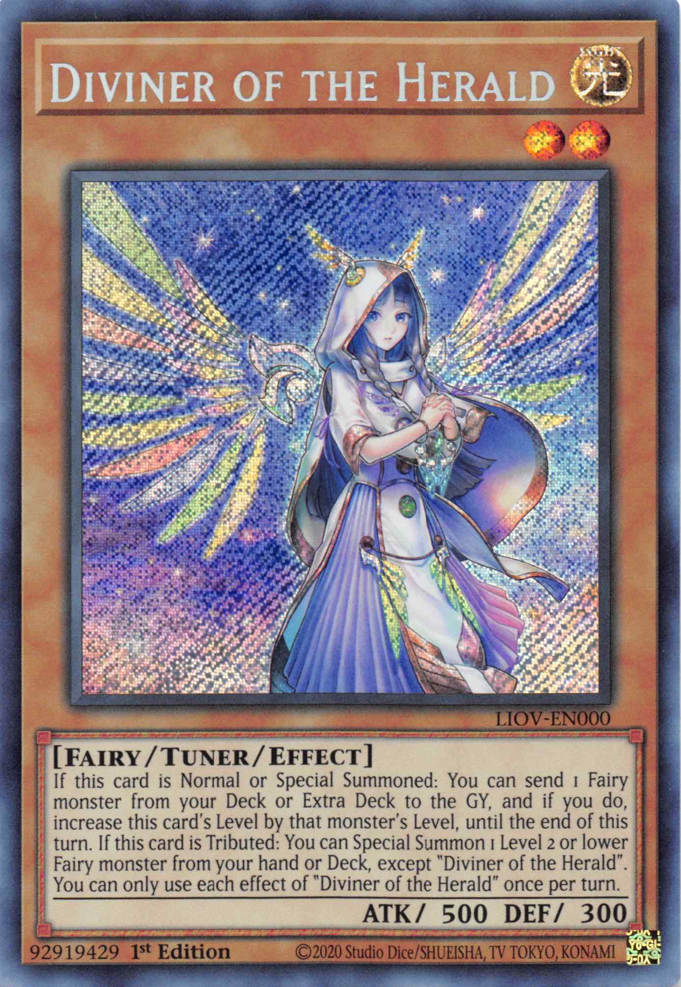 Diviner of the Herald [LIOV-EN000] Secret Rare | The CG Realm