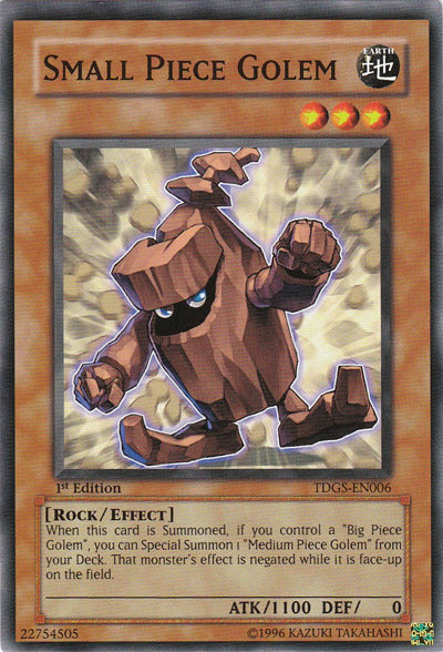 Small Piece Golem [TDGS-EN006] Common | The CG Realm