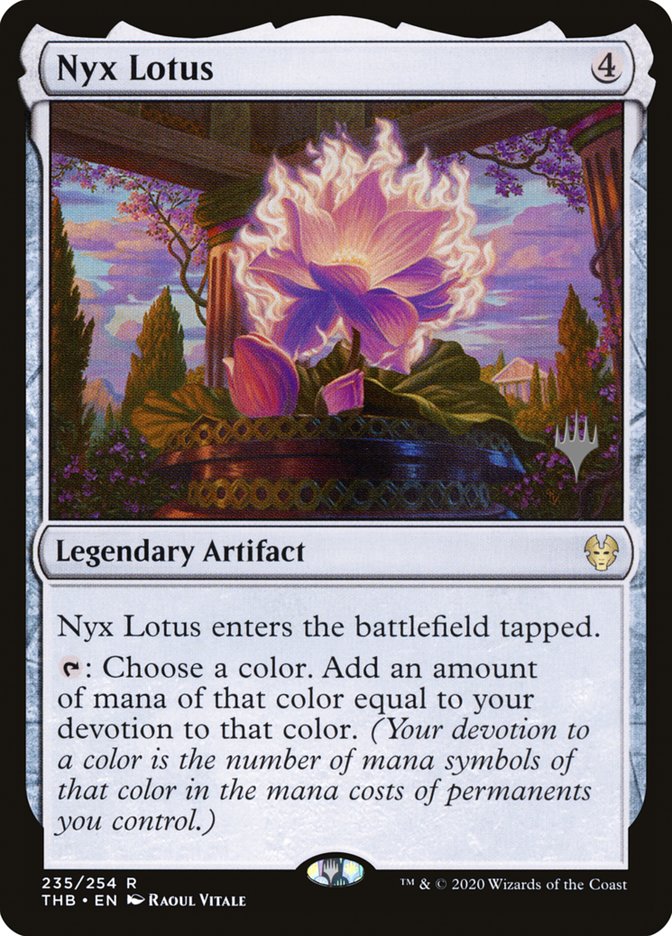 Nyx Lotus (Promo Pack) [Theros Beyond Death Promos] | The CG Realm