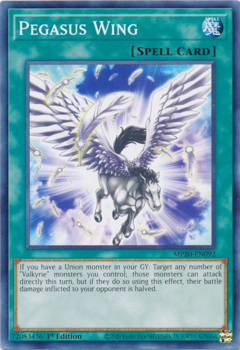 Pegasus Wing [MP20-EN092] Common | The CG Realm