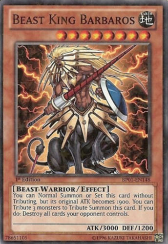 Beast King Barbaros [BP01-EN148] Starfoil Rare | The CG Realm