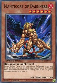 Manticore of Darkness [SBCB-EN049] Common | The CG Realm