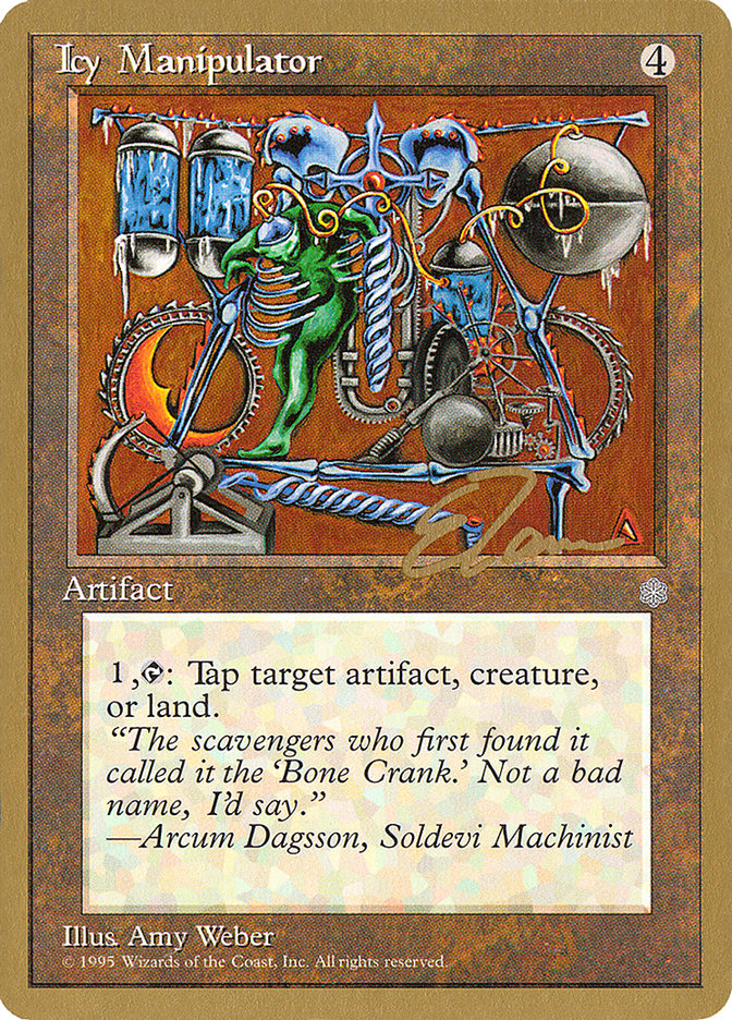Icy Manipulator (Eric Tam) [Pro Tour Collector Set] | The CG Realm