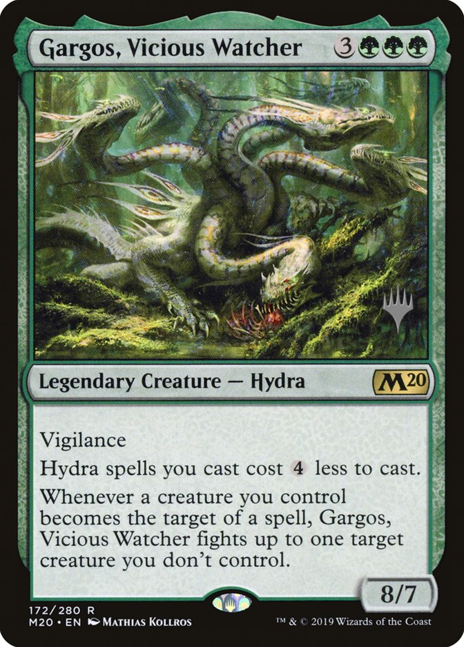 Gargos, Vicious Watcher (Promo Pack) [Core Set 2020 Promos] | The CG Realm